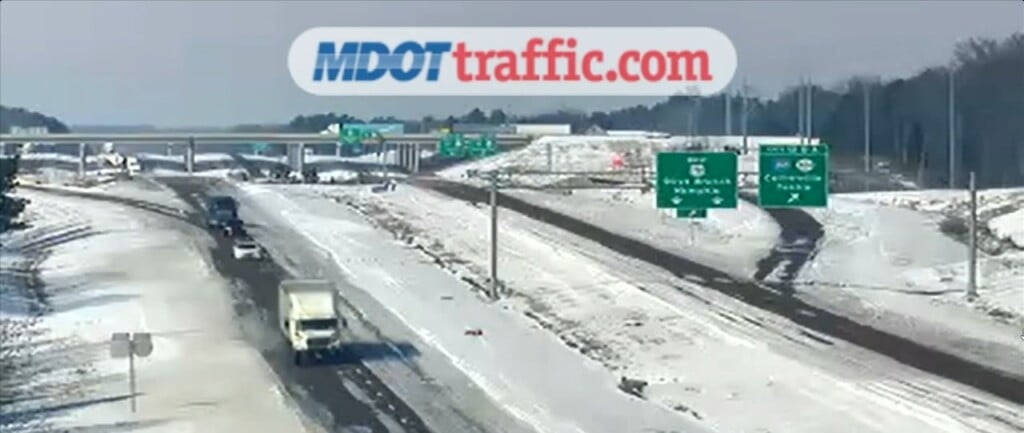 Mdot Clearing Ice And Snow