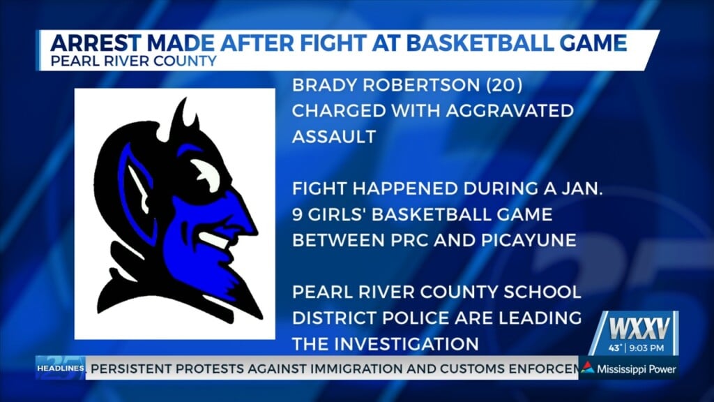 Arrest Made After Fight At Pearl River Central High Basketball Game