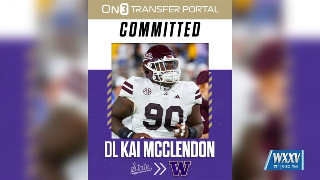 Gulfport Alum And Former Mississippi State Defensive Lineman Kai Mcclendon Commits To Washington!