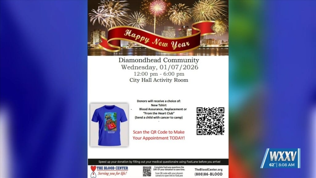 City Of Diamondhead Hosting Blood Drive