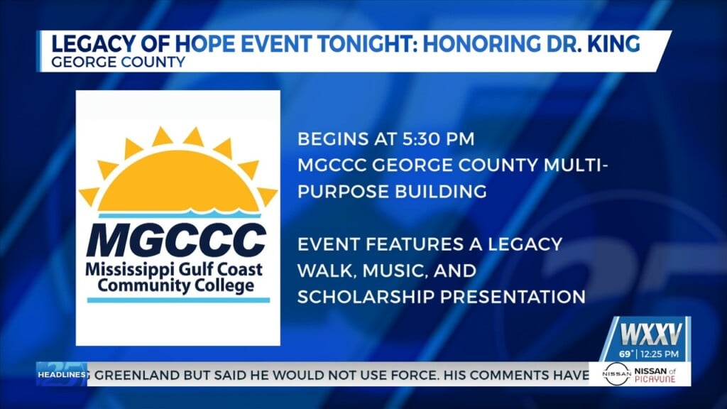 Legacy Of Hope Event At Mgccc George County Multipurpose Building