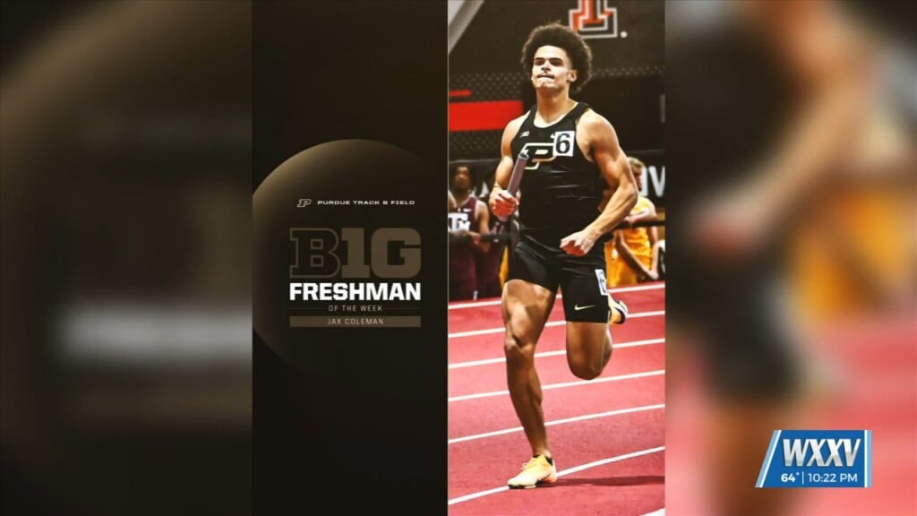 Ocean Springs Alum Jax Coleman Named Big Ten Freshmen Of The Week!