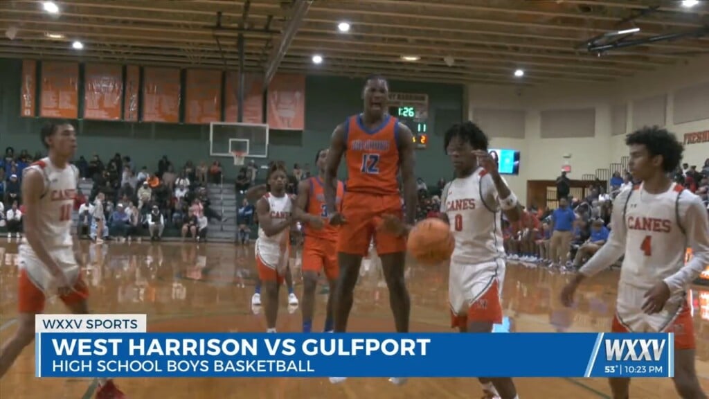 Gulfport Basketball Gains District Lead After Defeating West Harrison 52 39