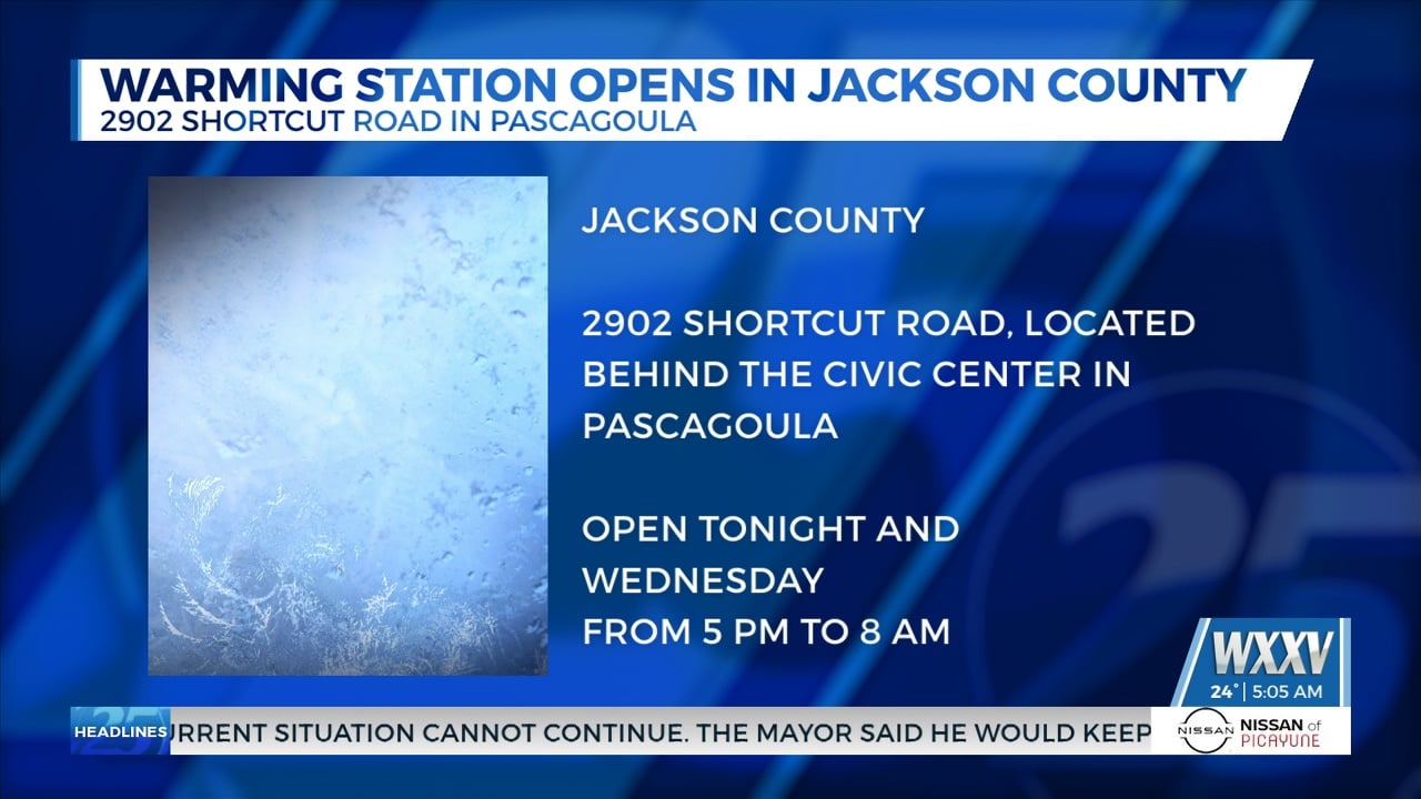 Cold weather shelter openings for January 27, 2026 - WXXV News 25