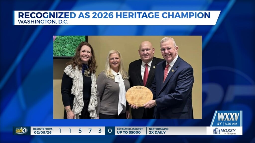 Rep. Mike Ezell Recognized As 2026 Heritage Champion