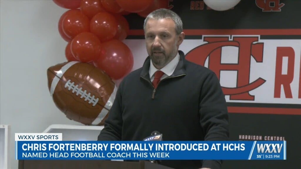 Chris Fortenberry Formally Introduced As Harrison Central Head Football Coach
