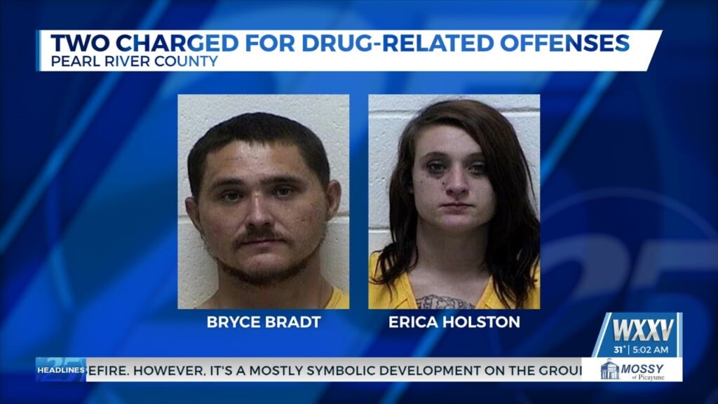 Three People Charged For Drug Related Offenses In Pearl River County