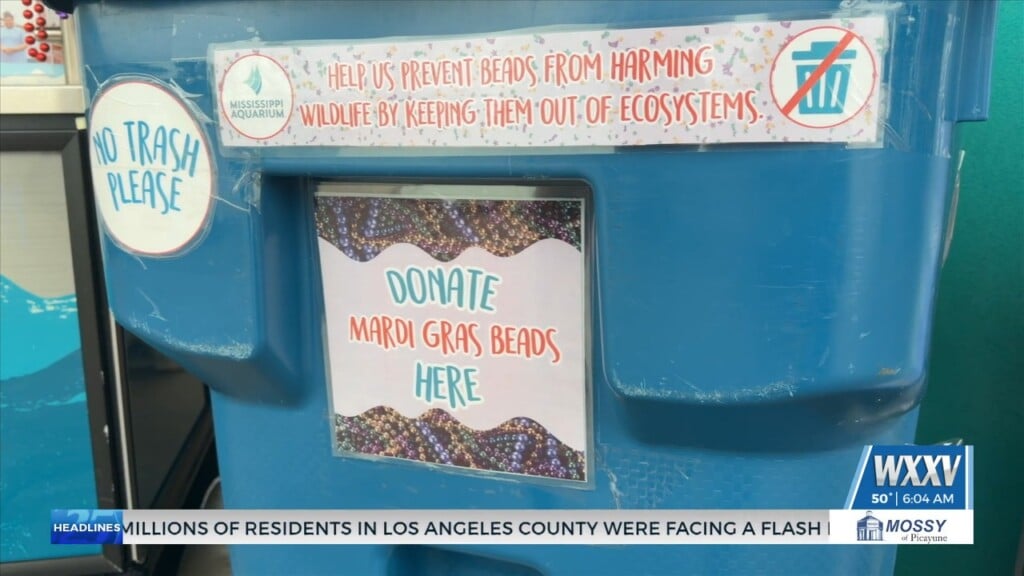 Mississippi Aquarium Offering Bead Recycling Bin
