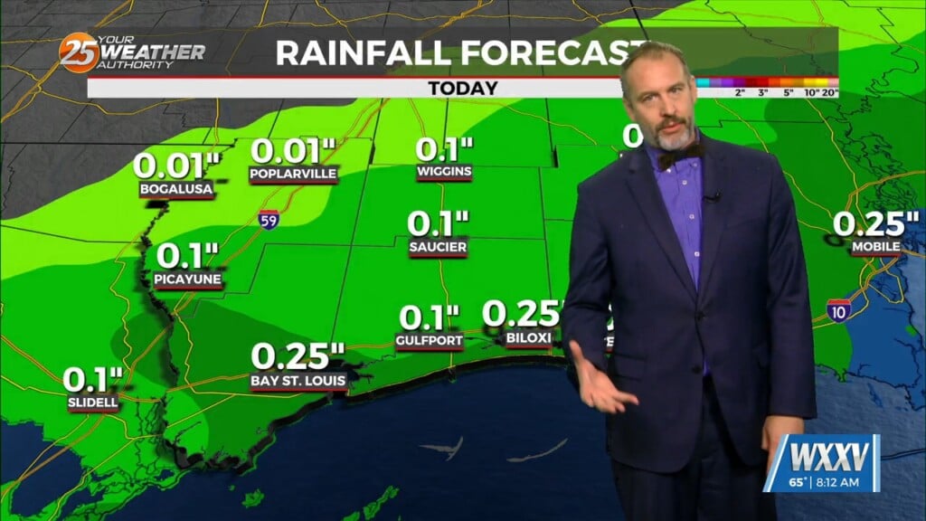 02/27 Ryan's "rainy Start" Friday Morning Forecast