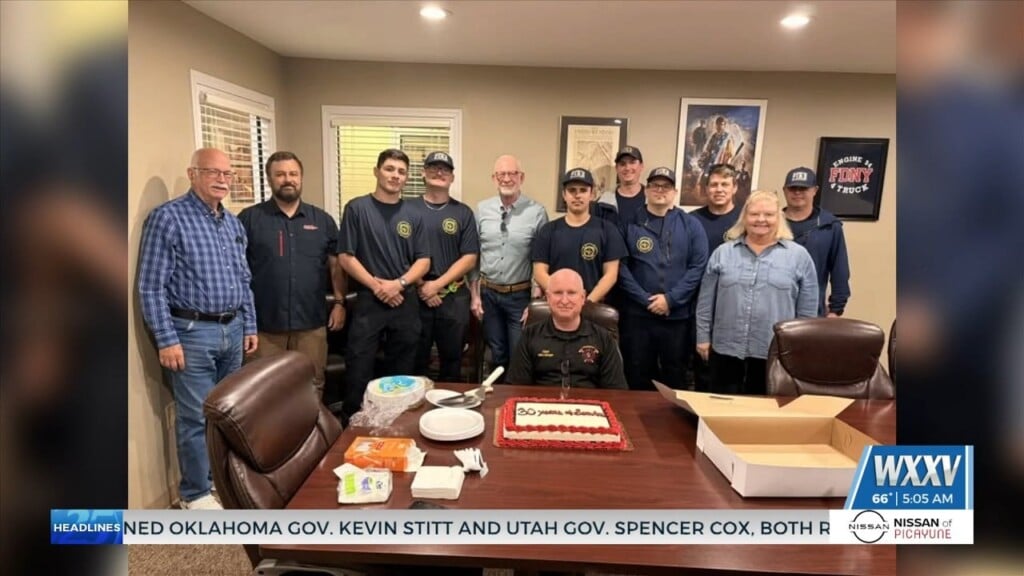 Diamondhead Fire Chief Celebrates 30 Years Of Service