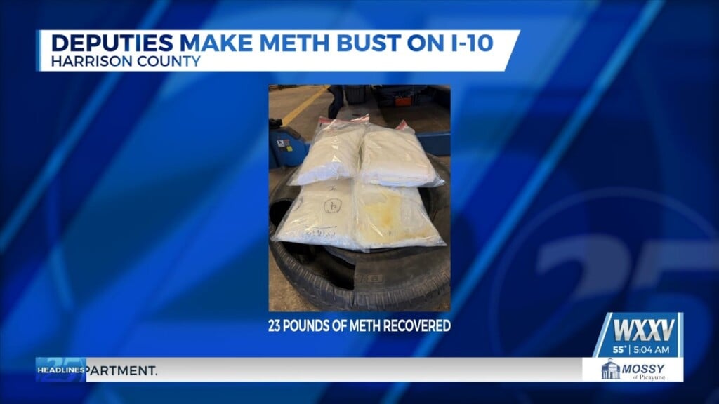 Deputies Recover 23 Pounds Of Meth In Bust On I 10 In Harrison County