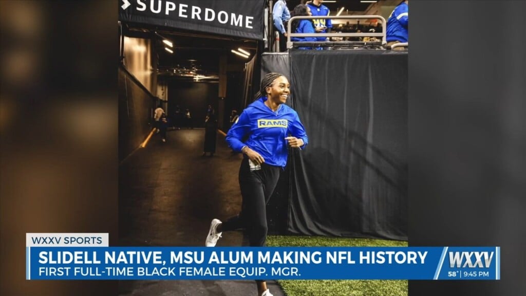Slidell Native, Msu Alum Making Nfl History As First Full Time Black Female Equipment Manager