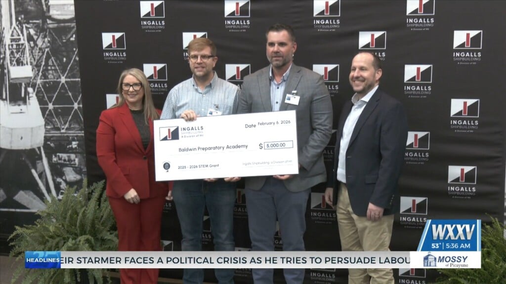 Ingalls Shipbuilding Hosts 16th Annual Stem Grant Award Ceremony