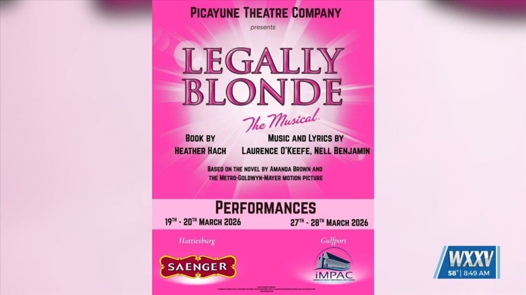 Picayune Theatre Company Presents ‘legally Blonde: The Musical’