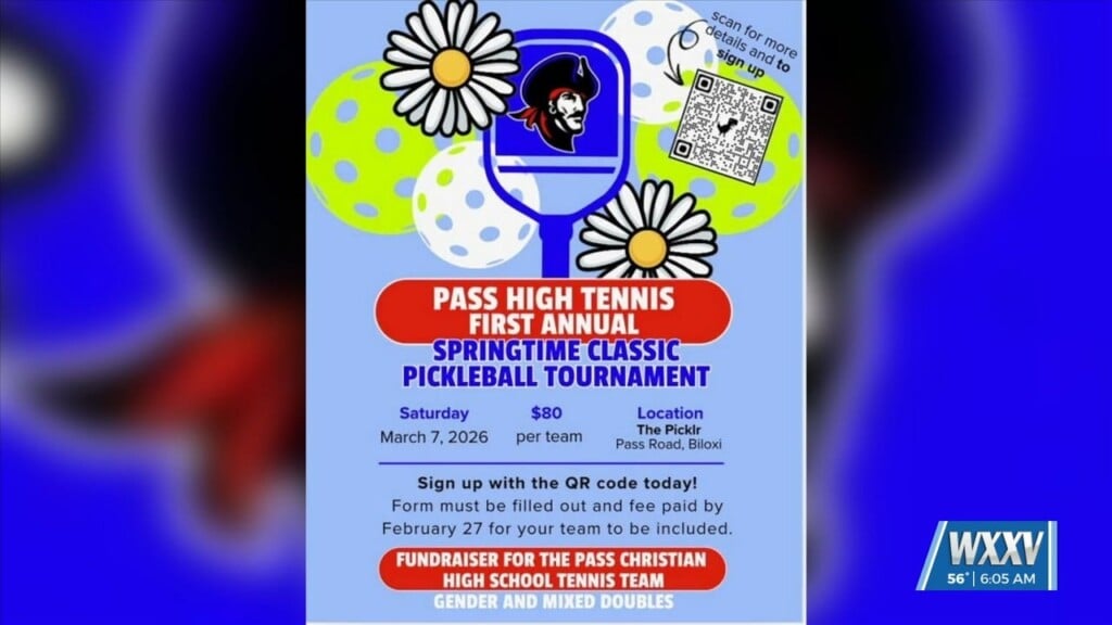 Pass Christian Tennis Team Holding Inaugural Pickleball Tournament