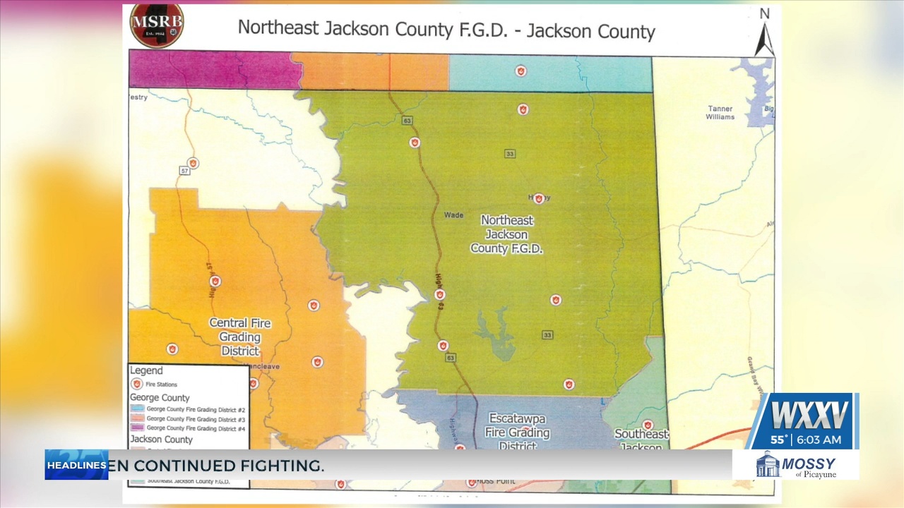 Fire rating upgraded for northeast district in Jackson County - WXXV ...