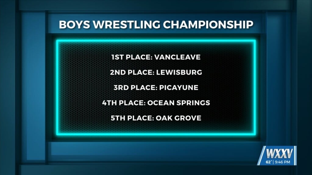 Dozens Of South Mississippi Wrestlers Reach Podium At Individual State Wrestling Tournament