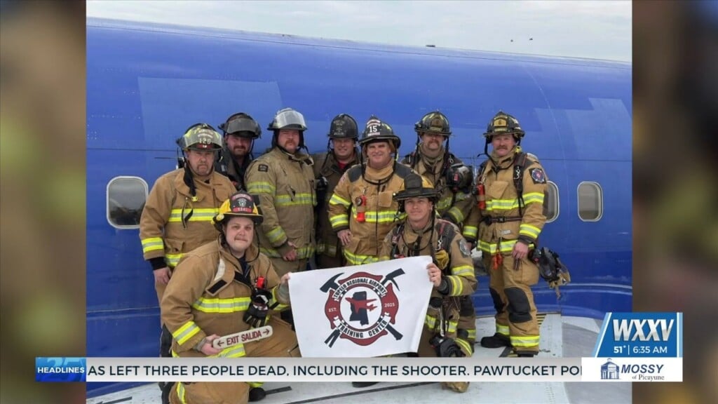Combat Readiness Training Center Firefighter Takes Part In Training