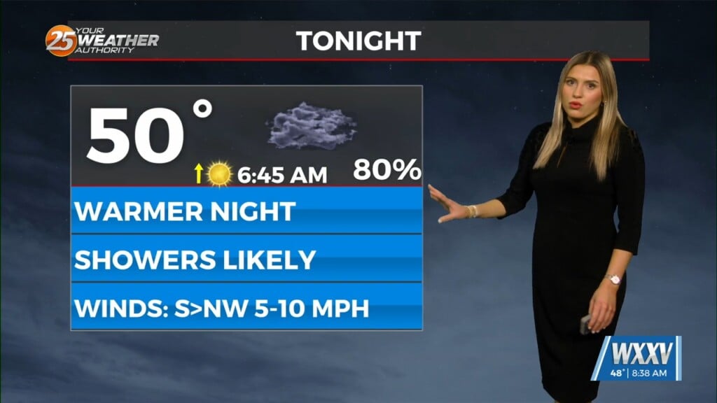 2/3 Mild Afternoon & Rain Chance