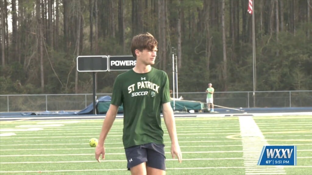 Introducing Our Wxxv Student Athlete Of The Week, St. Patrick's Gage Anderson!