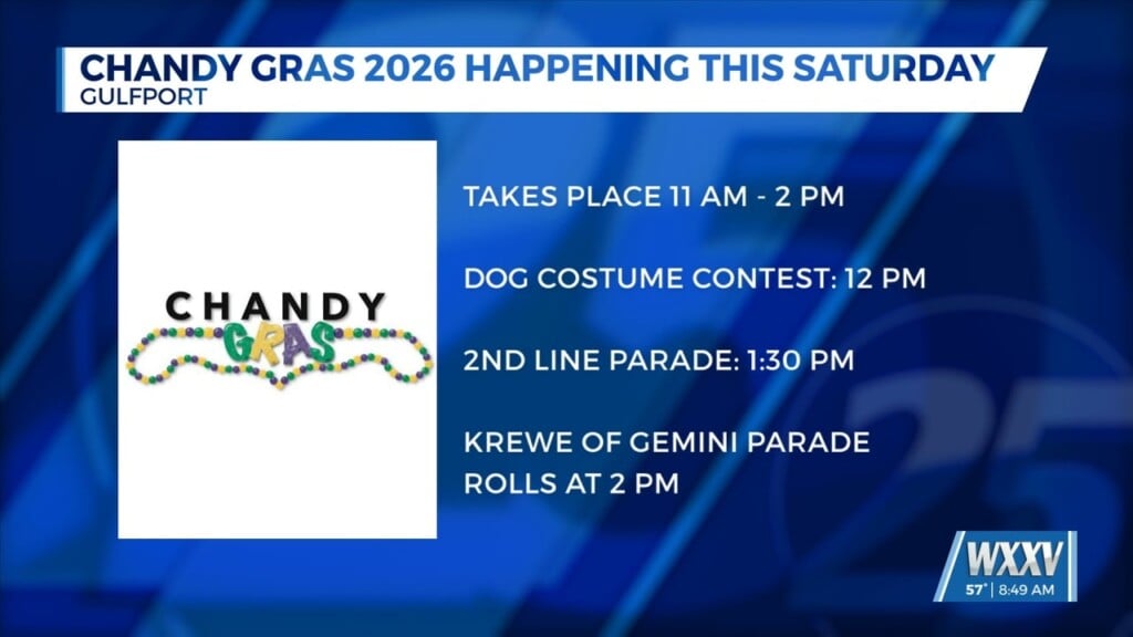 Chandy Gras Taking Place In Downtown Gulfport