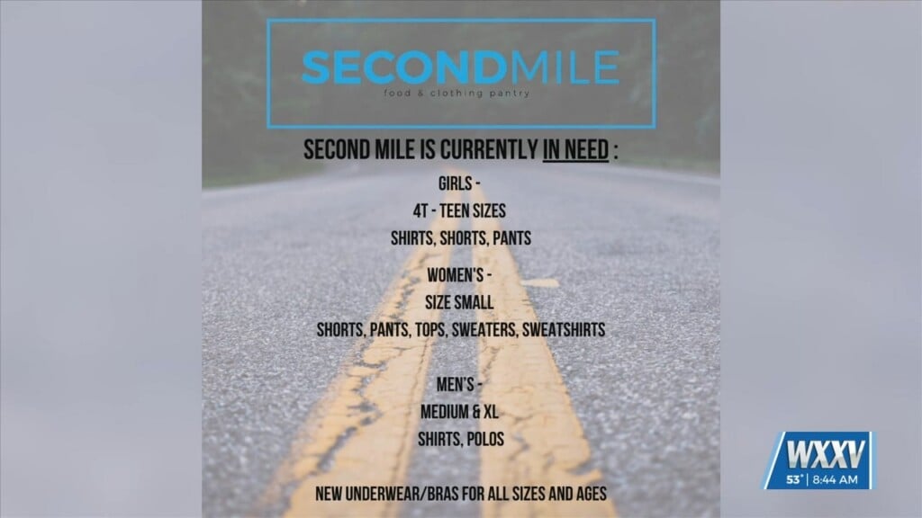 Second Mile Food And Clothing Pantry Looking For Clothing Donations