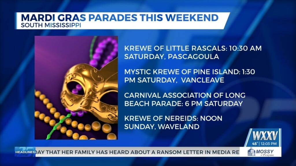 Mardi Gras Parades This Weekend