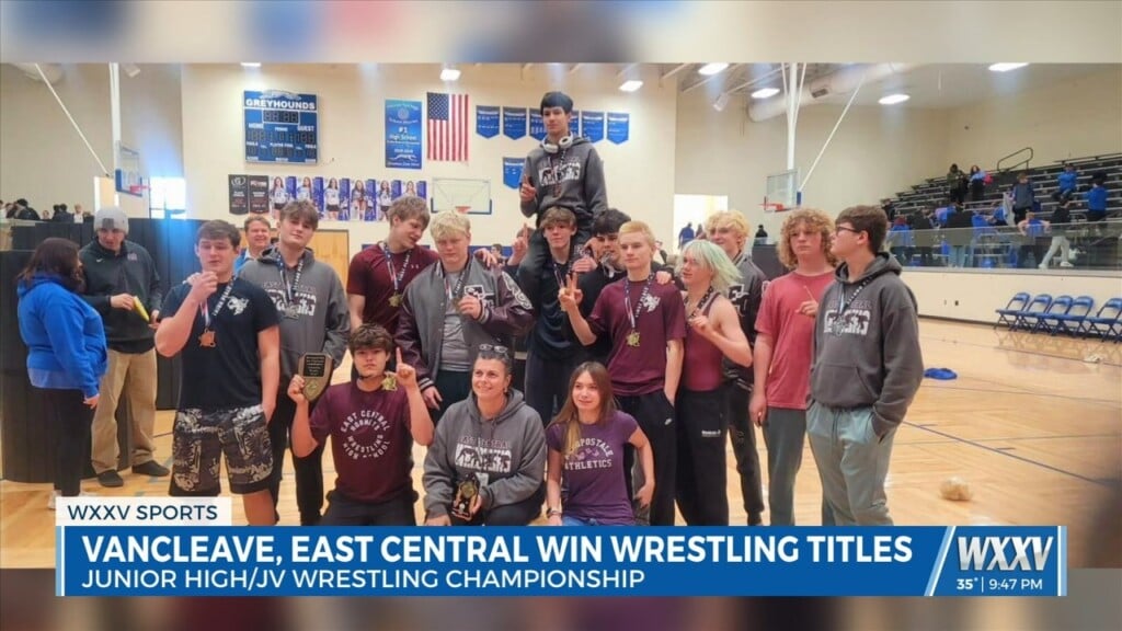 Vancleave, East Central Win Big At Junior High Junior Varsity Wrestling Championships