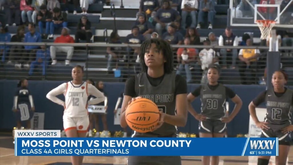 Moss Point Girls Fall In Quarterfinal Test To Newton County With 46 15 Final Score