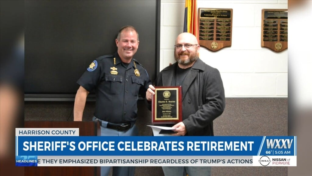 Harrison County Sheriff’s Office Celebrates Retirement