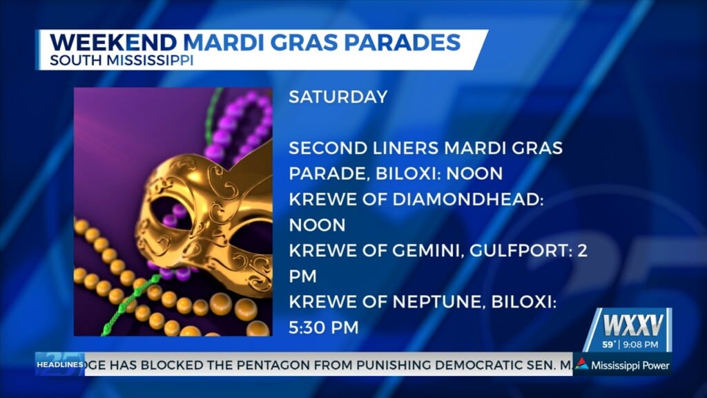 Mardi Gras Parades Set To Roll This Weekend