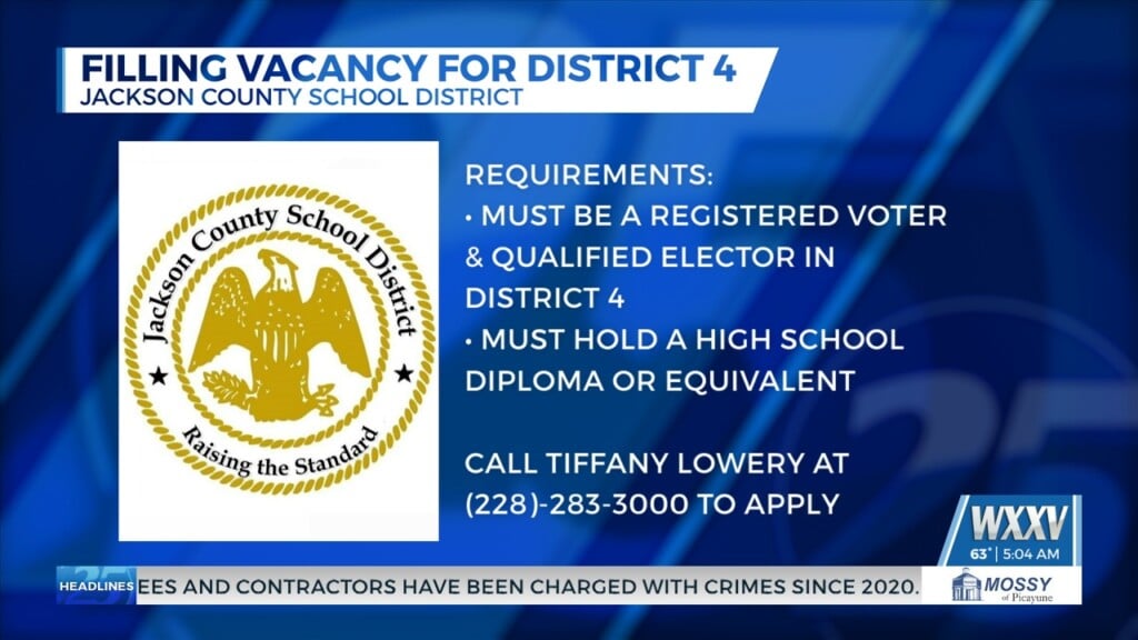 Jackson County School Board Looking To Fill Vacancy