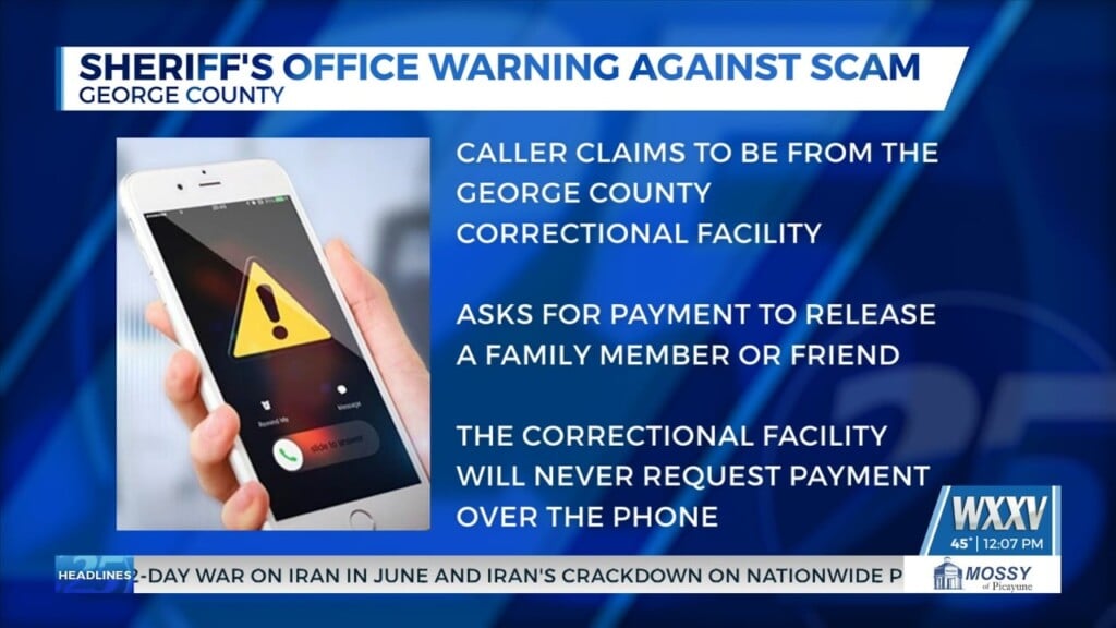 George County Sheriff’s Office Warning Against Scam
