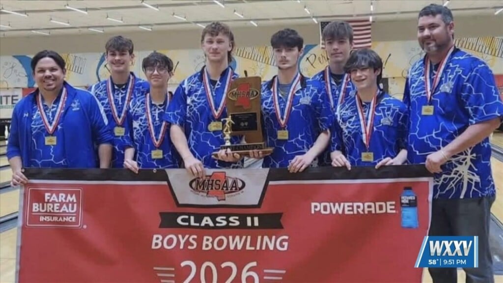 Vancleave Boys Win First Bowling State Championship In School History!