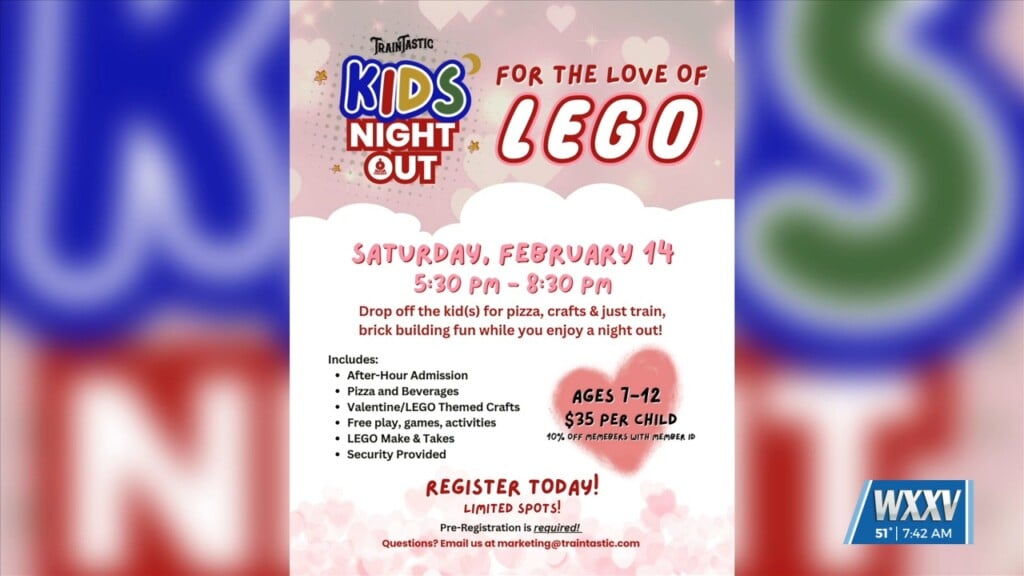 Traintastic Hosting ‘kids Night Out’ Valentine’s Day Event