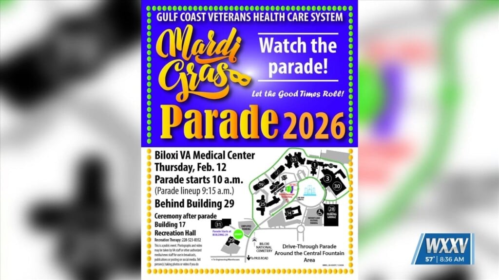 Gulf Coast Veterans Health Care System Hosting Annual Mardi Gras Parade