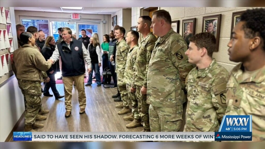 Governor Reeves Visits Storm Damaged Counties