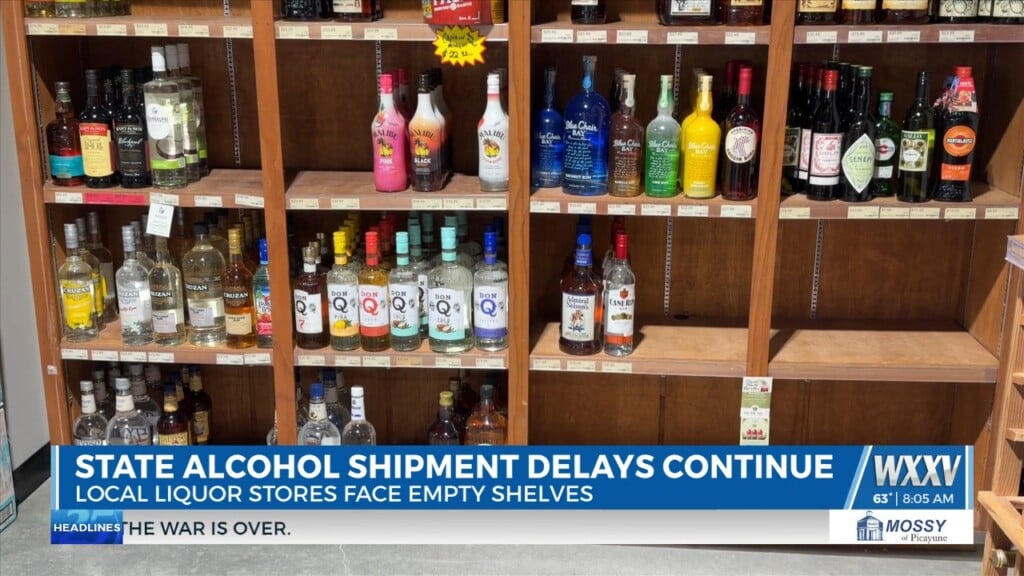 Local Liquor Stores Face Empty Shelves As State Alcohol Shipment Delays Continue