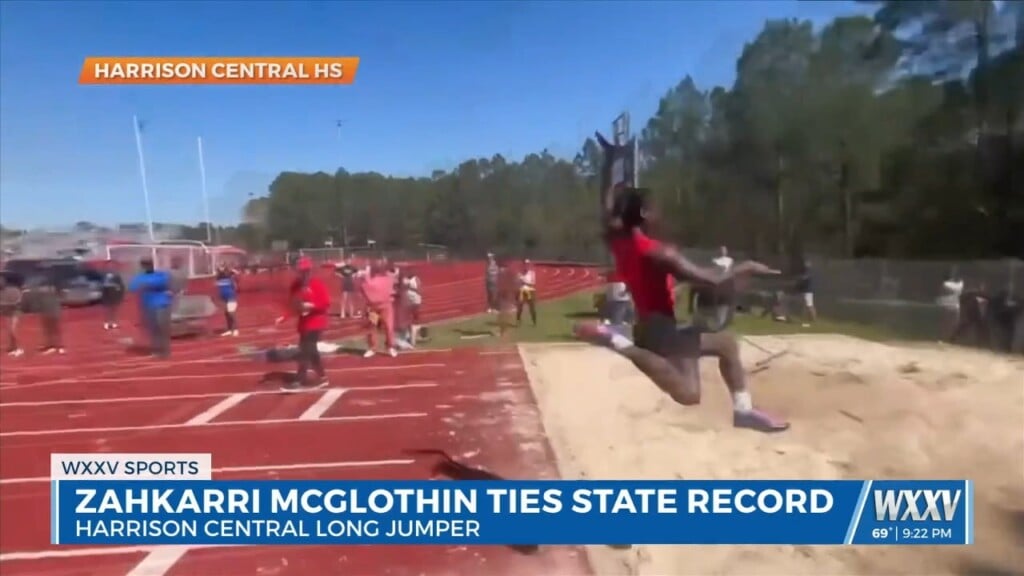 Harrison Central Track And Field Athlete Ties Mississippi Long Jump Record