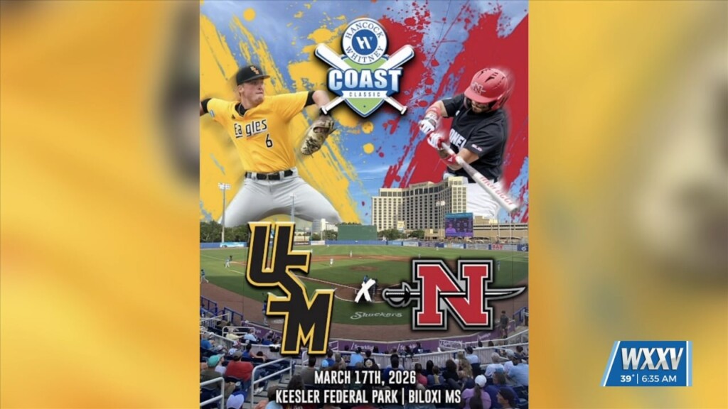 Southern Miss To Face Off Against Nicholls State At Keesler Federal Park