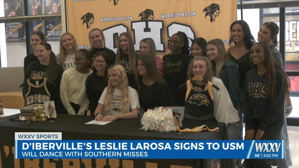 D'iberville's Leslie Larosa Signs With Southern Miss Dance Team