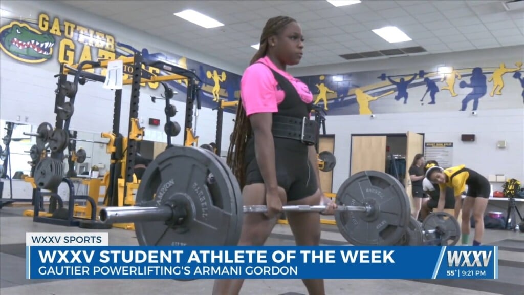 Introducing Our Wxxv Student Athlete Of The Week, Gautier's Armani Gordon!