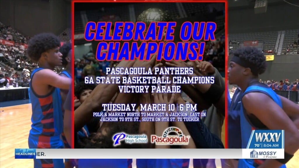 Pascagoula Panthers Celebrating State Championship With Parade