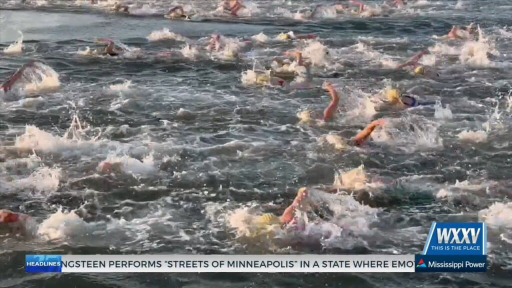 Athletes Compete In The 2026 Class Endurance Usa Triathlon In Gulfport