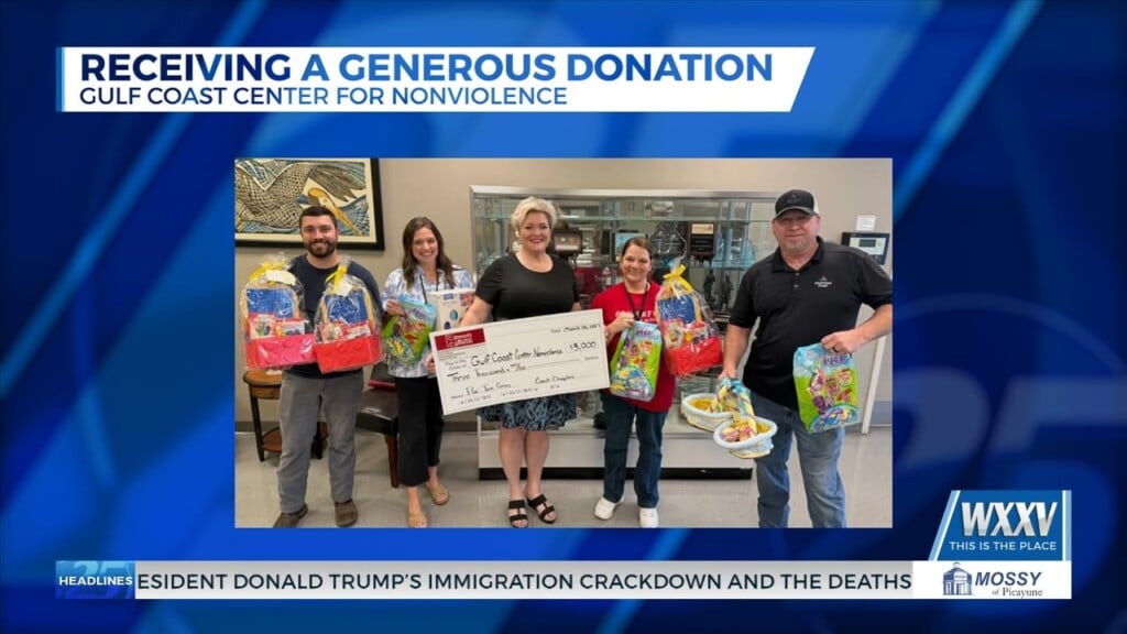 Gulf Coast Center For Nonviolence Receives Generous Donation From Mississippi Power