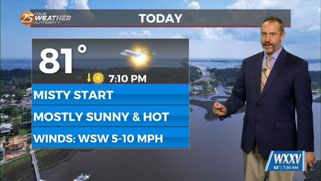 03/23 Ryan's "misty & Mild" Monday Morning Forecast