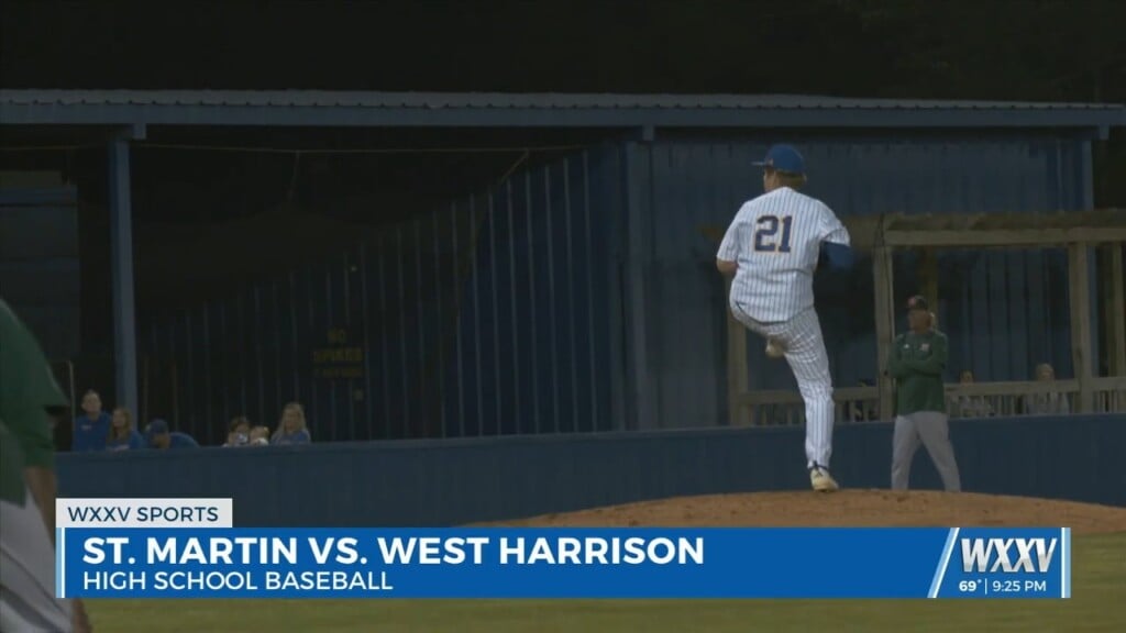 St. Martin Baseball Shuts Out West Harrison, 6 0, In Tuesday Night District Showdown