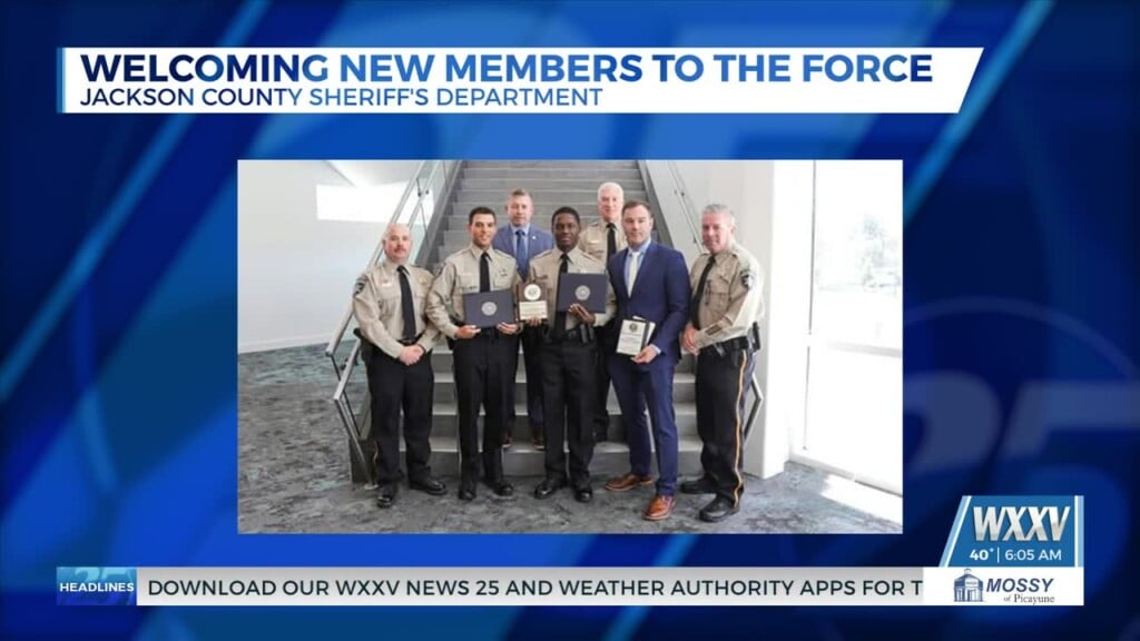 Jackson County Sheriff’s Department Welcomes New Members To The Force