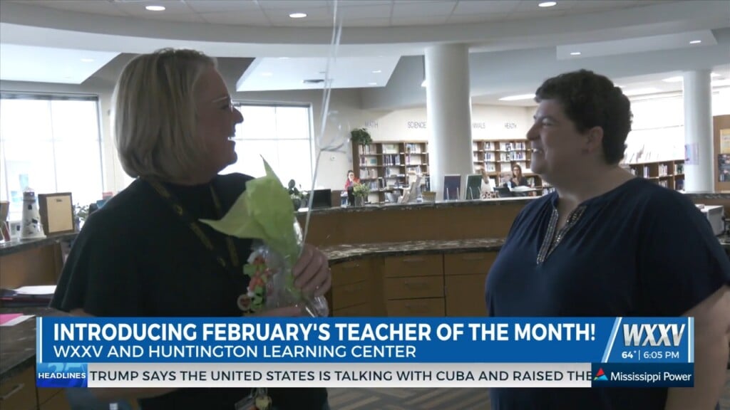 February's Huntington Learning Center Teacher Of The Month: Gulfport High School's Shana Celentano
