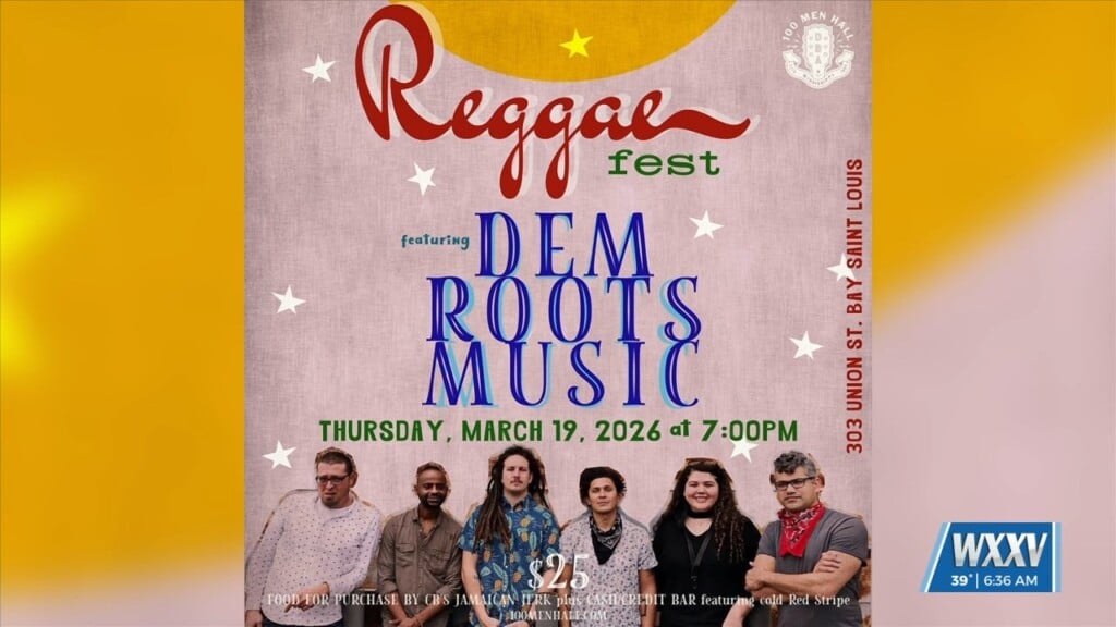 100 Men Hall In Bay St. Louis Sets The Stage For Reggae Fest